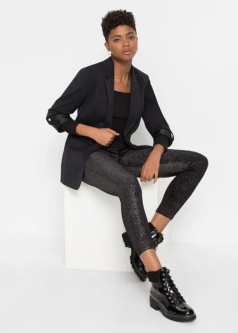 Třpytiv&eacute; leg&iacute;ny ze sametu, bonprix