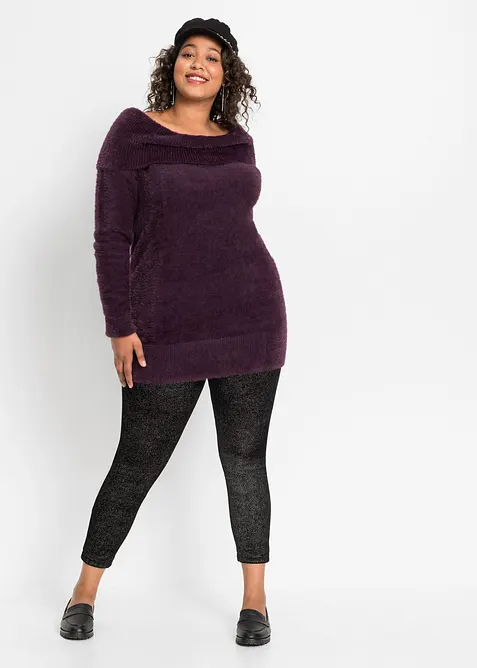 Třpytiv&eacute; leg&iacute;ny ze sametu, bonprix