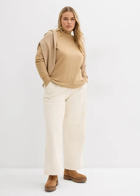 Z&aacute;kladn&iacute; rol&aacute;kov&yacute; svetr, bonprix