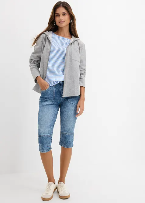 Strečov&eacute; Capri dž&iacute;ny, bonprix