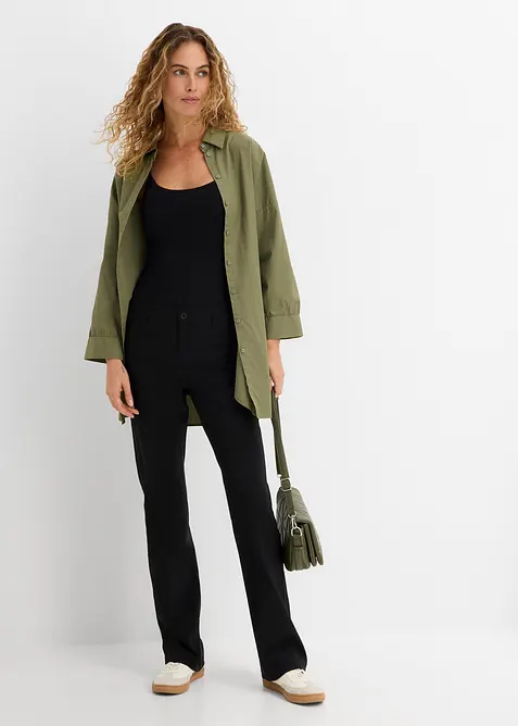 Strečov&eacute; bengal&iacute;nov&eacute; kalhoty Bootcut, bonprix