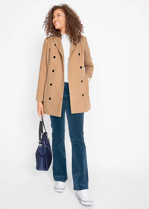 Strečov&eacute; man&scaron;estrov&eacute; kalhoty, Bootcut, bonprix