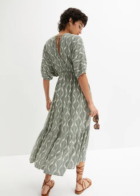 Midi &scaron;aty ze spl&yacute;vav&eacute; visk&oacute;zy, bonprix