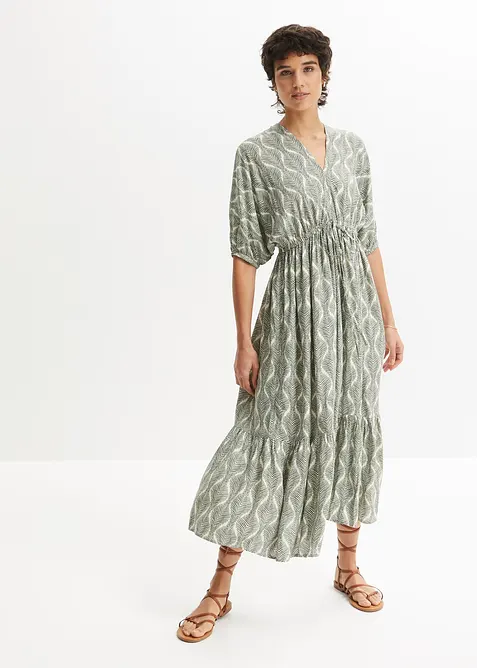 Midi &scaron;aty ze spl&yacute;vav&eacute; visk&oacute;zy, bonprix