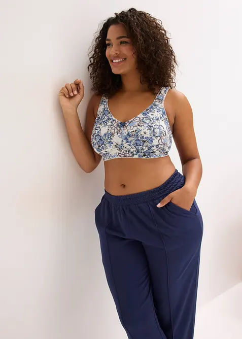 Podprsenka bez kostic, s organickou bavlnou (3 ks v balen&iacute;), bonprix