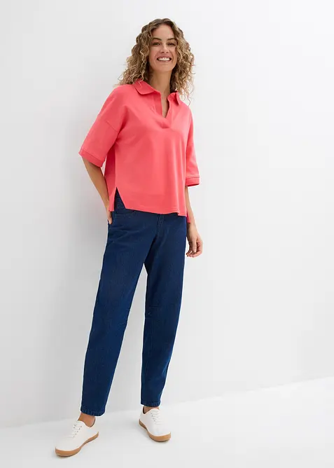 Triko polo z čist&eacute; organick&eacute; bavlny, bonprix