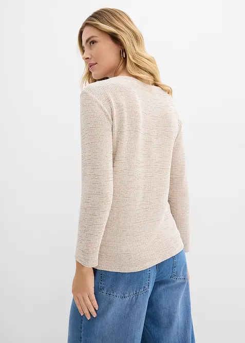 Tričko z měkk&eacute; visk&oacute;zov&eacute; směsi, bonprix