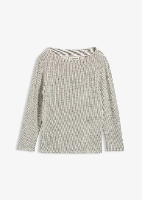 Tričko z měkk&eacute; visk&oacute;zov&eacute; směsi, bonprix