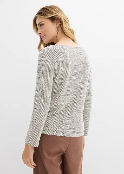 Tričko z měkk&eacute; visk&oacute;zov&eacute; směsi, bonprix