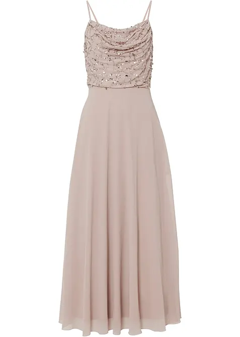 &Scaron;aty na ram&iacute;nka, s v&yacute;&scaron;ivkou s flitry, bonprix