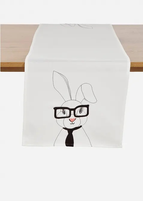 Běhoun na stůl s vy&scaron;it&yacute;m zaj&iacute;cem, bonprix