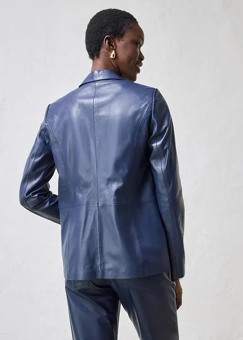 Blejzr z jehněč&iacute; kůže nappa, bonprix