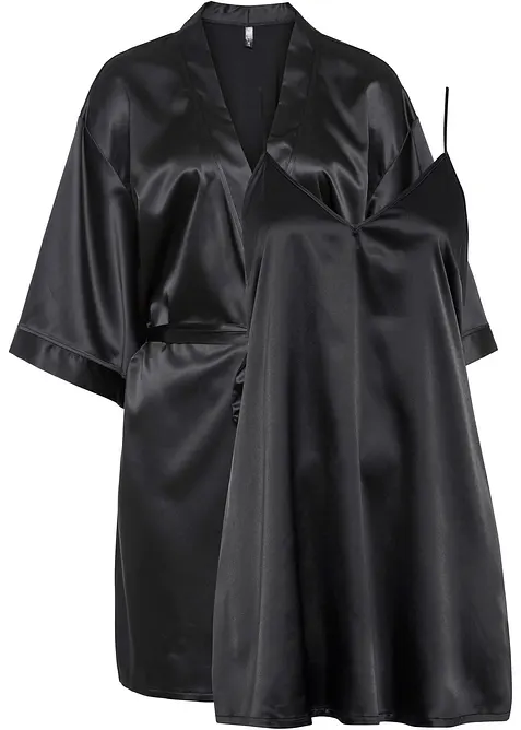 Souprava: Kimono a negliž&eacute; (2d&iacute;ln&aacute; souprava), bonprix
