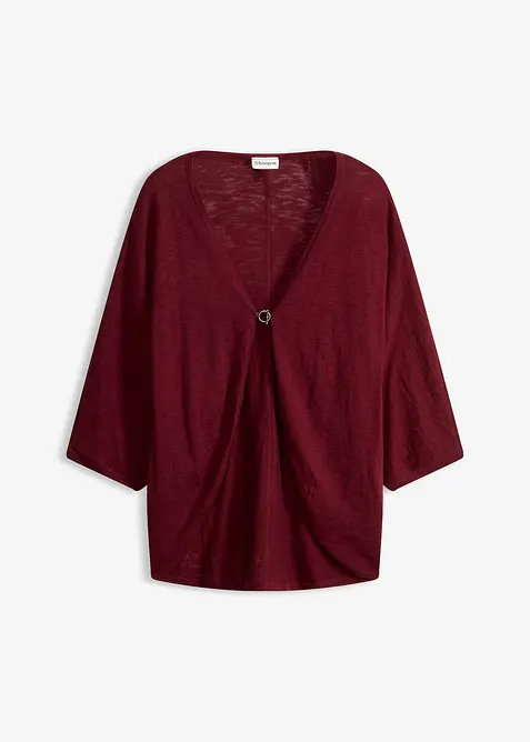 Kab&aacute;tek z jemn&eacute; pleteniny z čist&eacute; bavlny, bonprix