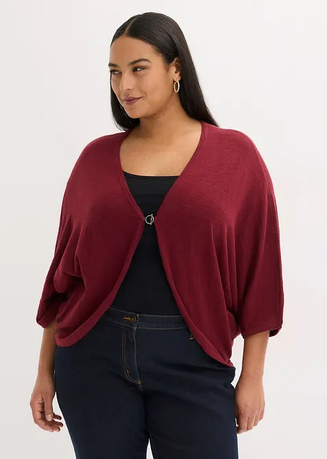 Kab&aacute;tek z jemn&eacute; pleteniny z čist&eacute; bavlny, bonprix