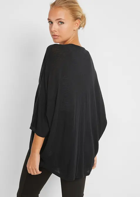 Kab&aacute;tek z jemn&eacute; pleteniny z čist&eacute; bavlny, bonprix