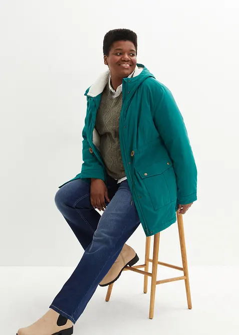 3 v 1 těhotensk&aacute; a nos&iacute;c&iacute; bunda s hebkou pod&scaron;&iacute;vkou, bonprix