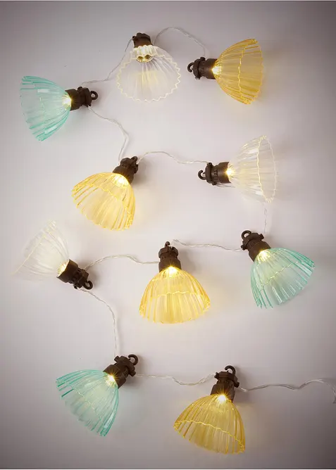 LED sv&iacute;t&iacute;c&iacute; řetěz se svět&yacute;lky ve tvaru okvětn&iacute;ho kalichu, bonprix