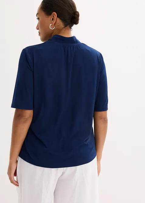 Tričko s kalichov&yacute;m l&iacute;mcem, bonprix