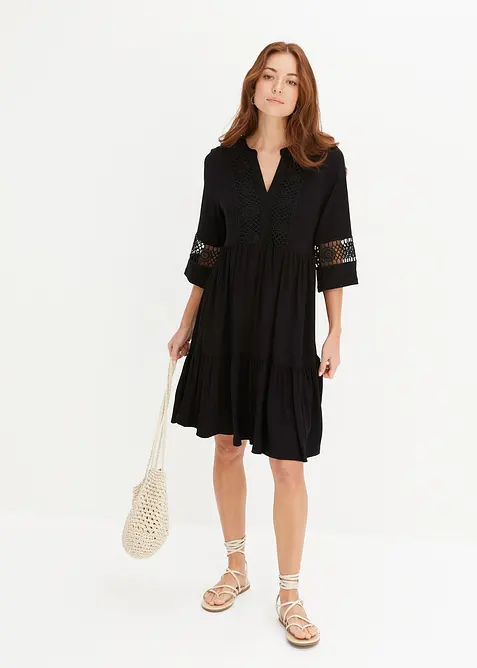 Tunikov&eacute; &scaron;aty z měkk&eacute; visk&oacute;zy, bonprix