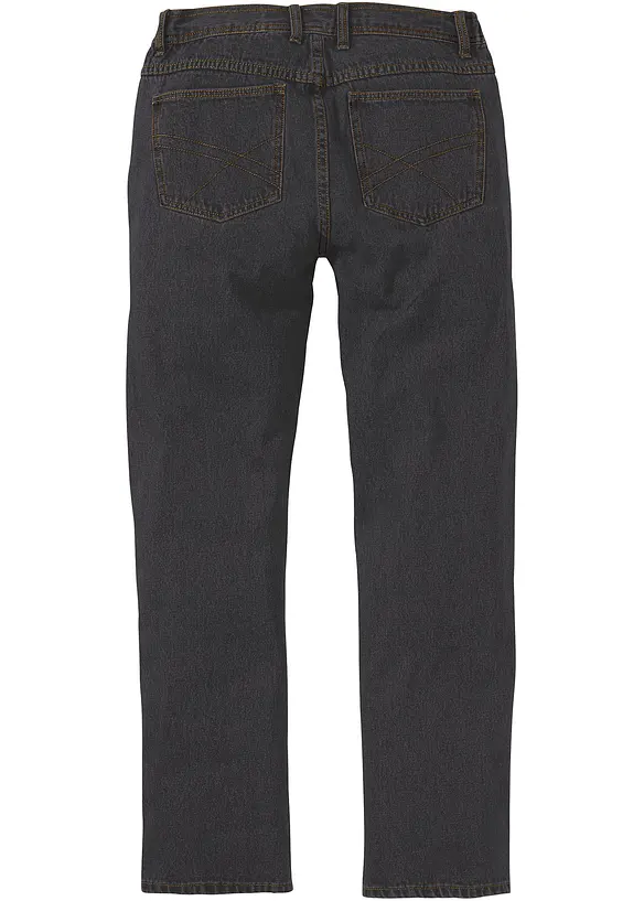 Džíny Classic Fit Straight, po stranách pružný pas, bonprix