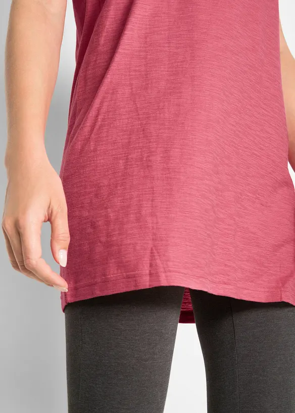 Dlouh&eacute; boxy tričko s kr&aacute;tk&yacute;mi ruk&aacute;vy, bonprix