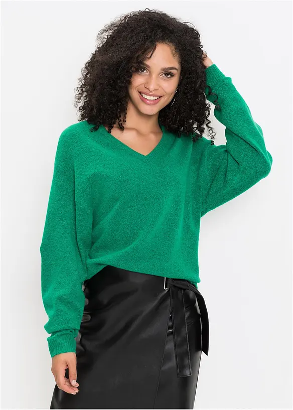 Pletený oversize svetr, bonprix