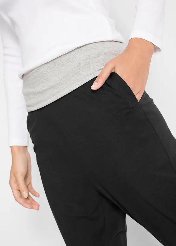 Joggingové kalhoty z bavlněné směsi, bonprix