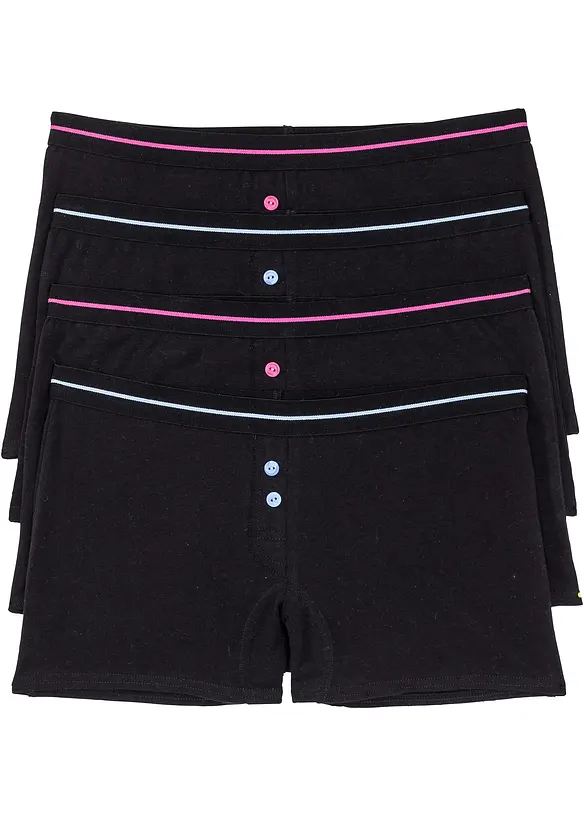 Dámské boxerky  (4 ks v balení), bonprix