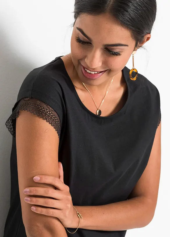 Boxy triko z bavlny, bonprix