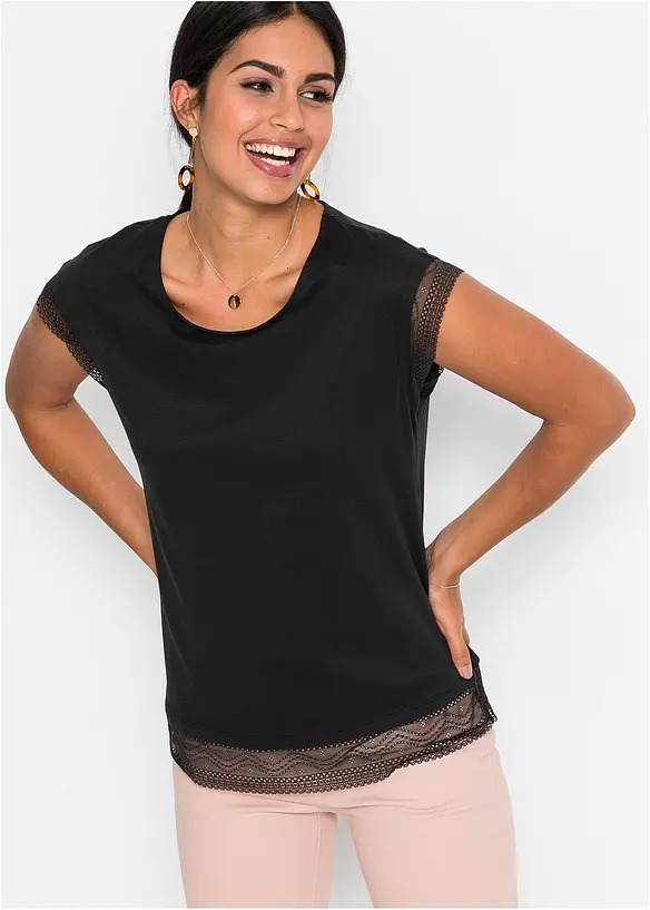Boxy triko z bavlny, bonprix