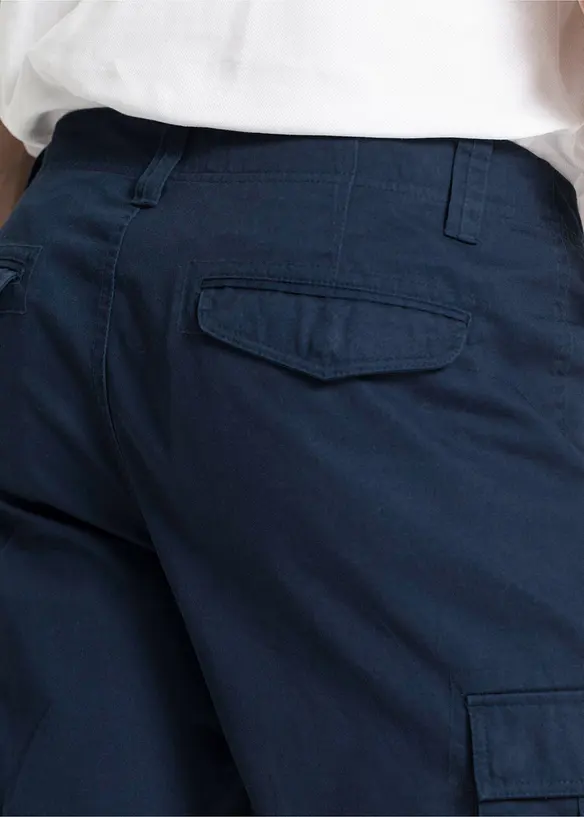 Cargo bermudy z čisté bavlny, Relaxed Fit, bonprix