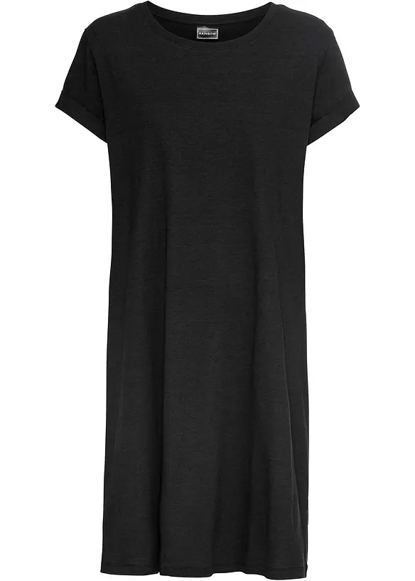 Úpletové oversize šaty, bonprix