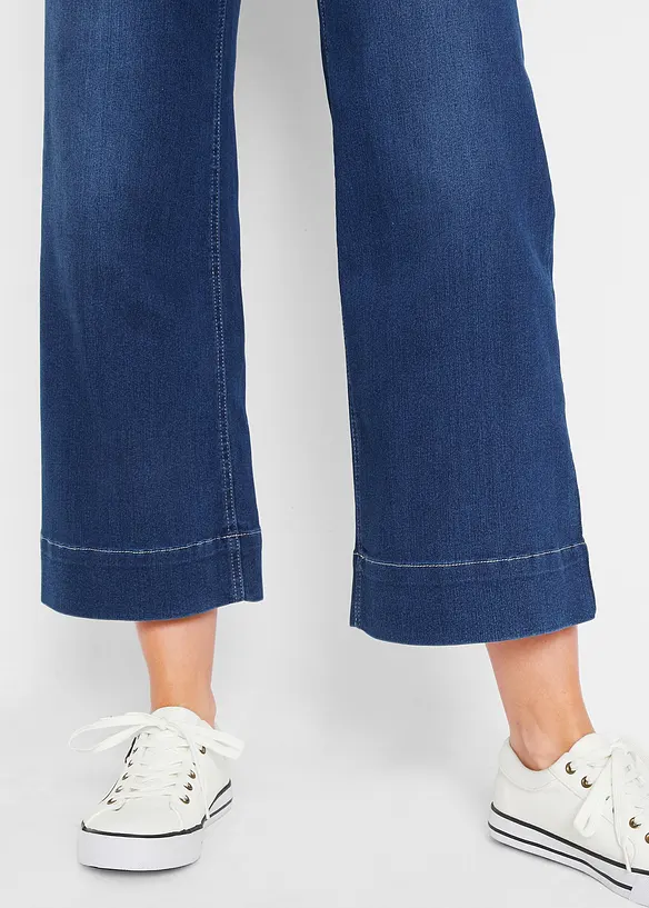7/8 Ultra Soft džíny Culotte, bonprix