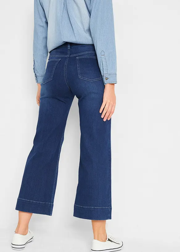 7/8 Ultra Soft džíny Culotte, bonprix