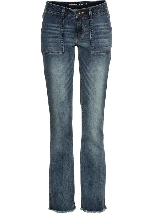 Džíny Bootcut, bonprix