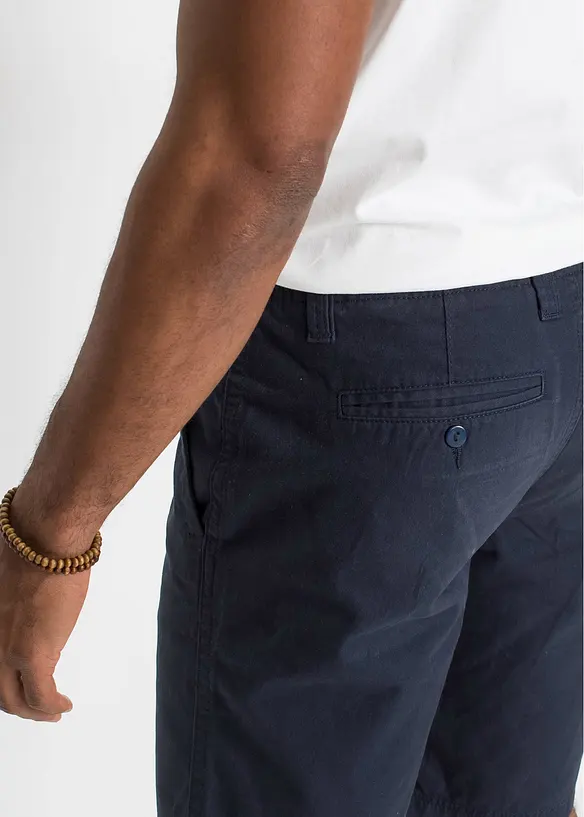 Chino bermudy z čisté bavlny, Regular Fit, bonprix