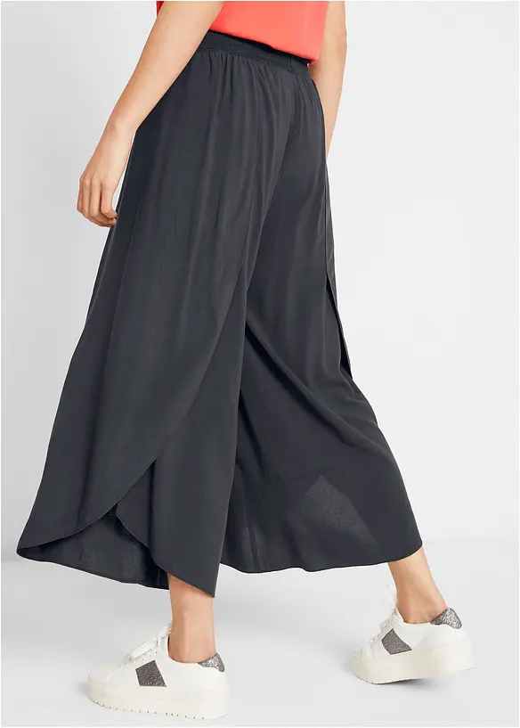 Kalhoty Culotte, délka k lýtkům, z udržitelné viskózy, bonprix
