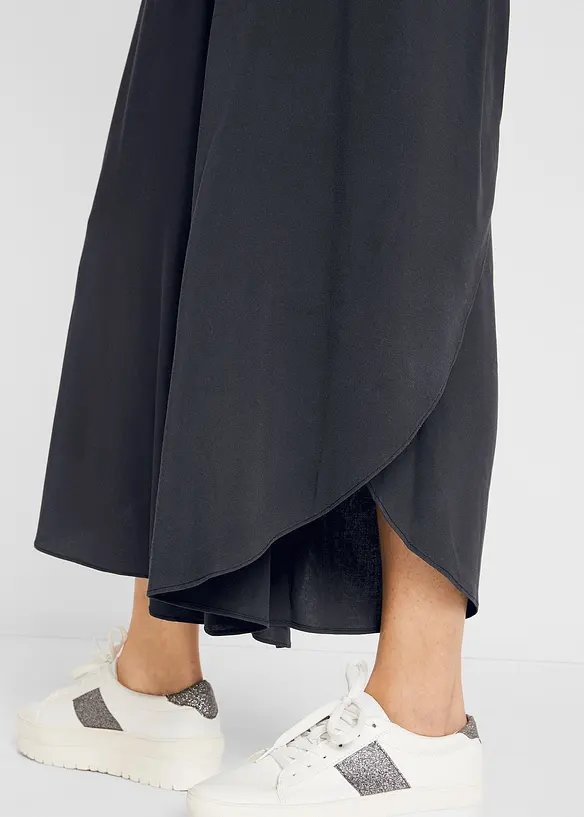 Kalhoty Culotte, délka k lýtkům, z udržitelné viskózy, bonprix
