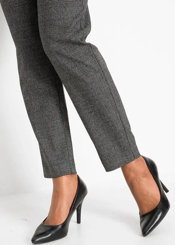 Kostkované chino kalhoty, bonprix