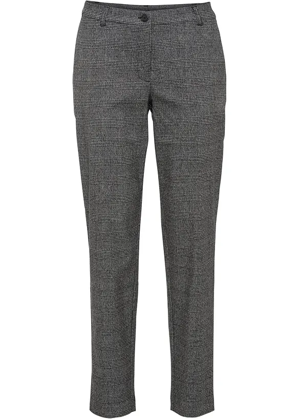 Kostkované chino kalhoty, bonprix