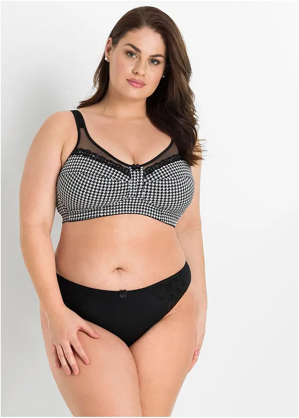 Odlehčuj&iacute;c&iacute; podprsenka bez kostic, s polstrovan&yacute;mi ram&iacute;nky, bonprix