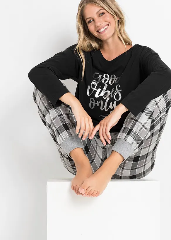 Pyžamo s oversize tričkem, bonprix