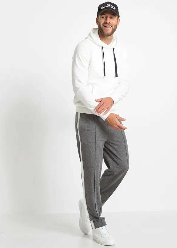 Mikina s kapucí, z čisté bavlny, bonprix