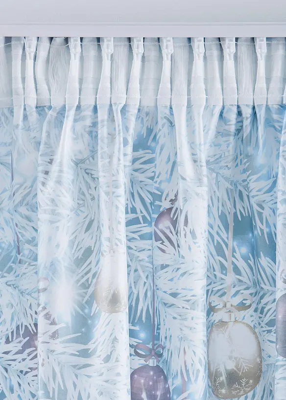 Závěs s vánočním potiskem (1 ks v balení), bonprix