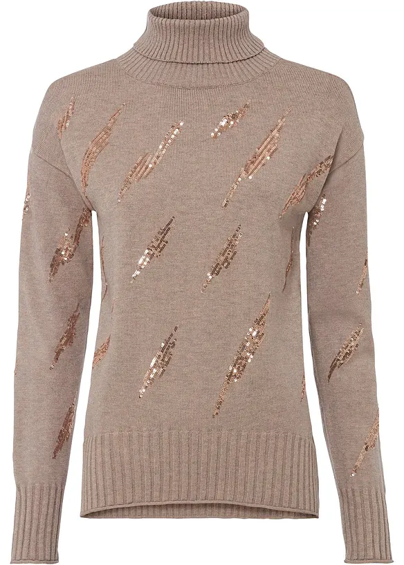 Oversize svetr z měkk&eacute; visk&oacute;zov&eacute; směsi, bonprix