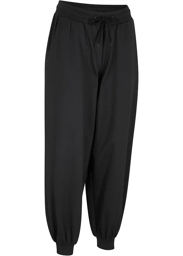Joggingové kalhoty s elastickým pasem, bonprix