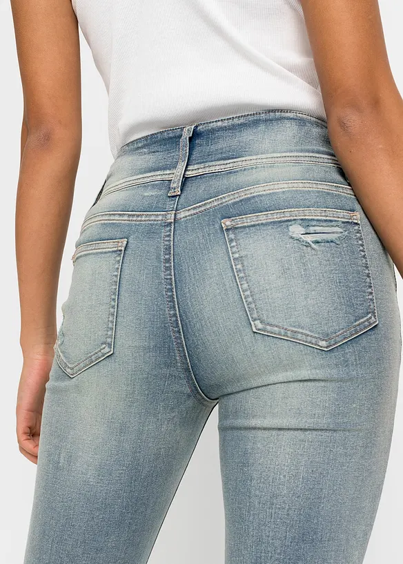 Strečové Skinny džíny, High Waist, bonprix