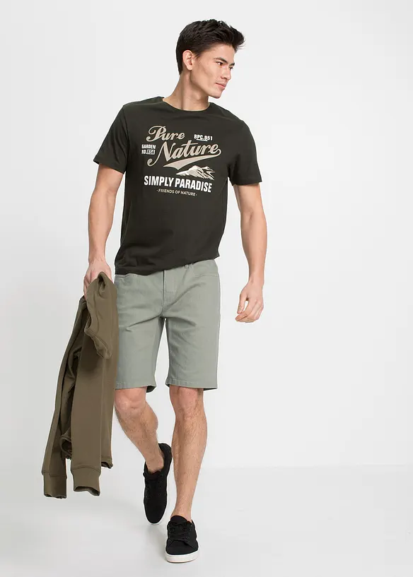 Strečov&eacute; bermudy, Regular Fit (2 ks v balen&iacute;), bonprix