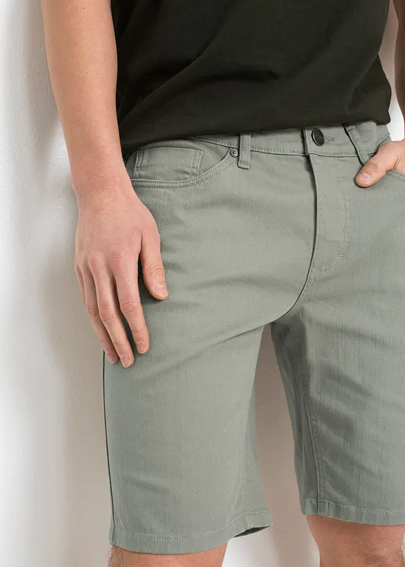 Strečov&eacute; bermudy, Regular Fit (2 ks v balen&iacute;), bonprix